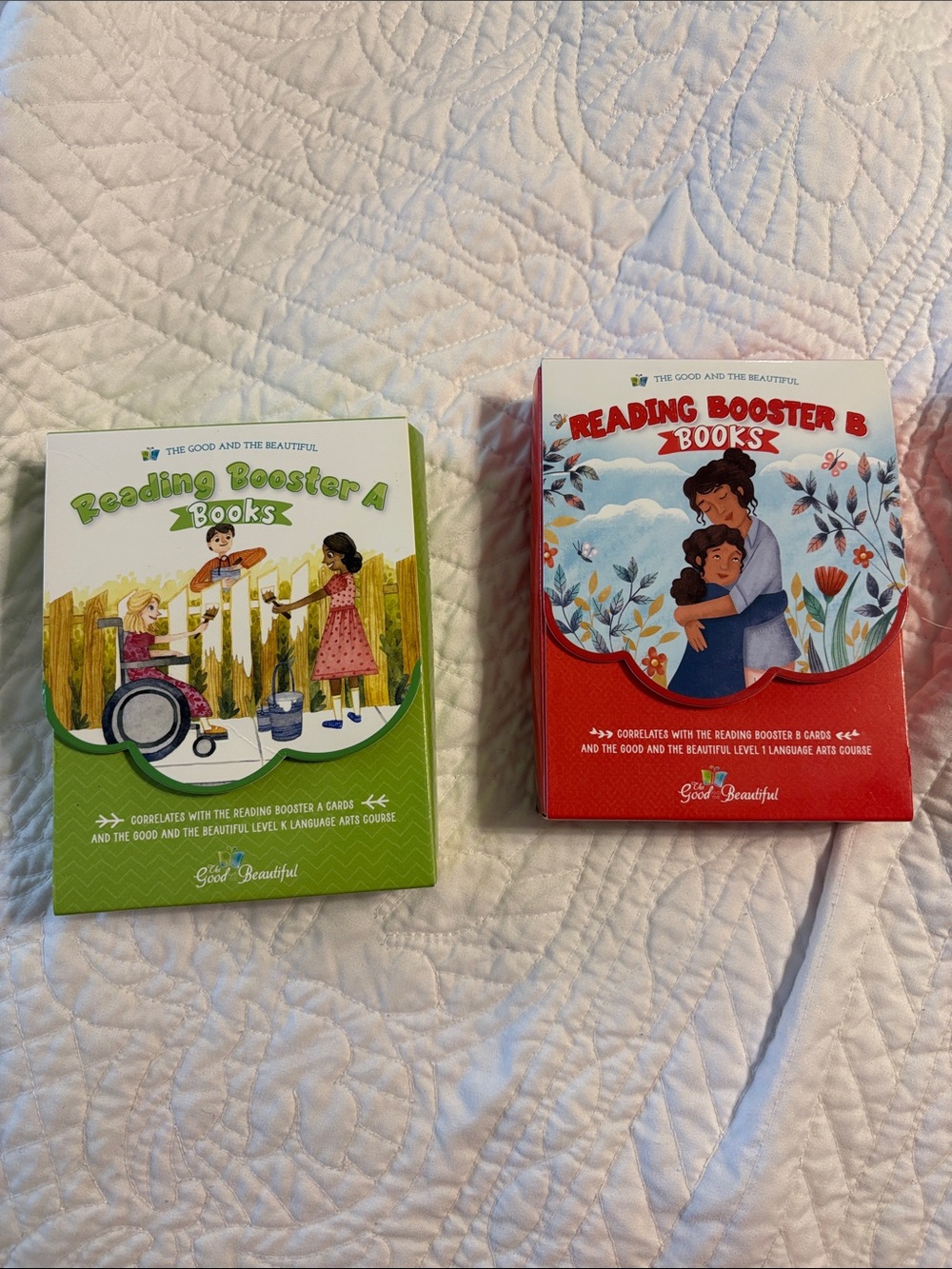 The Good and the Beautiful Reading Booster A and B Books
